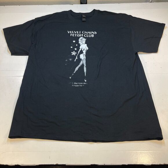 NEW VELVET CHAINS AMSTERDAM DIVE BAR TEE T SHIRT Sz Mens XL - Picture 2 of 3